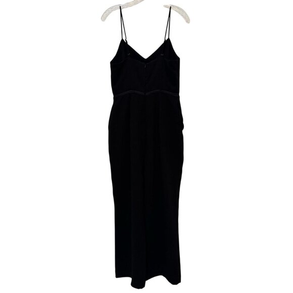 Anthropologie Maeve Magdalena Jumpsuit Black Size 4 - Picture 5 of 11